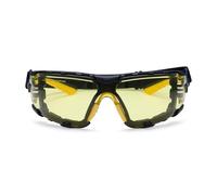 Portwest Lunettes de sécurité Tech Look Lite PS28 avec cordon KN Ambre