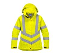 Portwest LW70 Parka femme Hi-Vis respirante Jaune, XS