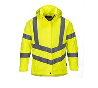 Portwest LW74 Parka D'hiver 2 Poches Latérales Zippées Bande Réfléchissante