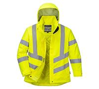 Portwest LW74 Parka d'hiver haute visibilité pour Femme Jaune, XS