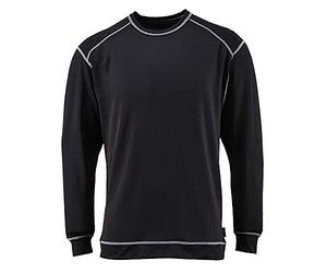 Portwest Maillot Base Pro antibactérien, Couleur: Noir, Taille: M, B153BKRM