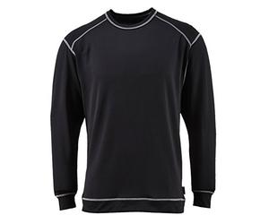 Portwest Maillot Base Pro antibactérien, Couleur: Noir, Taille: S, B153BKRS