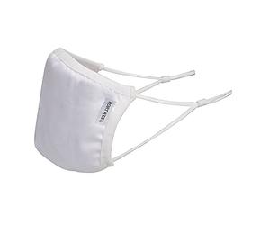 Portwest Masque facial anti-microbien à 3 couches (Pk25), taille : taille unique, couleur : blanc, CV33WHR