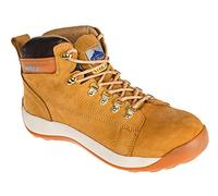 Portwest Mi-brodequin Steelite Nubuck SB HRO, Couleur: Miel, Taille: 42, FW31HOR42