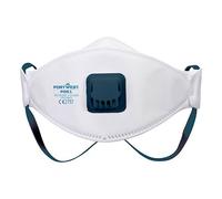 Portwest P261 Masque respiratoire FFP2 pliable avec valve modèle Dolomite (boîte de 10) Blanc