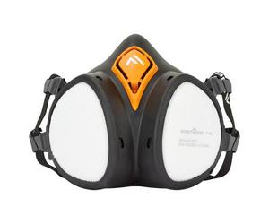 Portwest P440 A2P3 Demi-masque prêt à l'emploi Noir