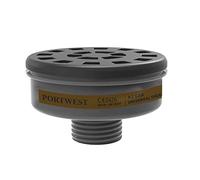 Portwest P906 Filtre à gaz pas de vis universel Noir