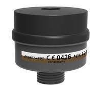 Portwest P956 A2P3 Filtre combiné à filetage universel (Pk4) Noir