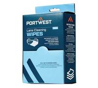 Portwest PA01 Lingettes nettoyantes pour lunettes Blanc