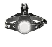 Portwest PA81 Lampe frontale focalisante haute puissance Noir
