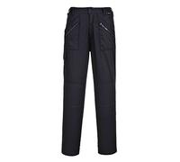 Portwest Pantalon Action femme, Couleur: Noir Tall, Taille: S, S687BKTS