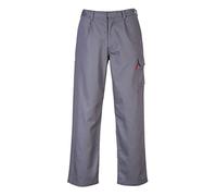 Portwest Pantalon Bizweld FR Cargo, Couleur: Gris, Taille: M, BZ31GRRM