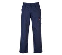Portwest Pantalon Bizweld FR Cargo, Couleur: Marine, Taille: XL, BZ31NARXL