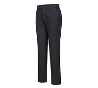 Portwest Pantalon Chino Strech coupe slim, Couleur: Noir, Taille: 42, S232BKR42