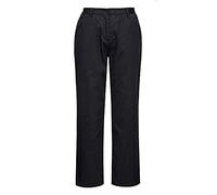 Portwest Pantalon Cuisine Femme Rachel, Couleur: Noir, Taille: S, C071BKRS