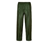 Portwest Pantalon de Pluie Classic, Couleur: Vert Olive, Taille: 4XL, S441OGR4XL