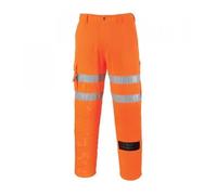 Portwest Pantalon Rail Combat, Couleur: Orange, Taille: M, RT46ORRM