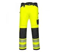 Portwest PW340 PW3 Pantalon de Travail Haute visibilité Jaune/Noir Taille 33 Regular