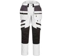 Portwest - Pantalon Dx4 Poches Flottantes Démontables Couleur : Blanc/gris Taille 56