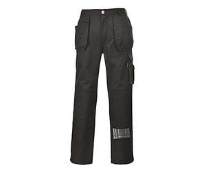 Portwest Pantalon Slate poches holster, Couleur: Noir, Taille: M, KS15BKRM