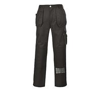 Portwest Pantalon Slate poches holster, Couleur: Noir, Taille: XXL, KS15BKRXXL
