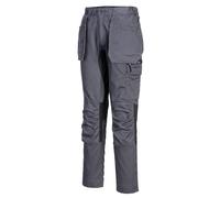 PORTWEST Pantalon Stretch WX2 Holster Gris Métal L - FR(48) - UK(38) - Vêtements de travail