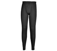 Portwest Pantalon Thermique Baselayer, Couleur: Noir, Taille: L, B131BKRL