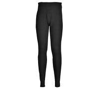Portwest Pantalon Thermique, Couleur: Noir, Taille: S, B121BKRS