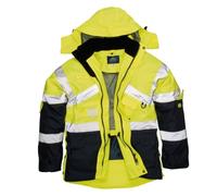 Portwest Parka Bicolore Respiran... Jaune/bleu ... XXXXL