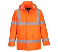 PORTWEST Parka d'hiver Hi-Vis Traffic Orange 6XL - Vêtements haute visibilité