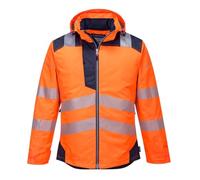 Portwest Parka HV PW3, Couleur: Orange/Noir, Taille: M, T400OBRM