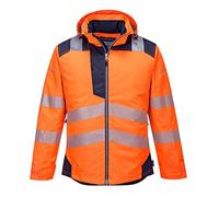 Portwest Parka HV PW3 Orange/Noir Taille S T400OBRS