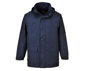 Portwest Parka Oban doublée polaire, Couleur: Marine, Taille: XXL, S523NARXXL