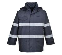 Portwest Parka pluie multirisques Bizflame, Couleur: Marine, Taille: S, S770NARS