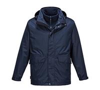 Portwest Parka respirante 3 en 1 Argo, Couleur: Marine, Taille: L, S507NARL