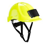 Portwest Casque rigide PB55 ventilé avec badge d'identification Jaune