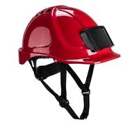 Portwest Casque rigide PB55 ventilé avec badge rouge