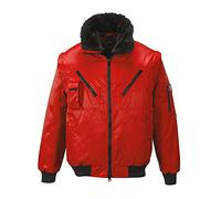 Portwest PJ10 Blouson Pilot Poignets et Ourlets Tricot Zip à Double Curseur