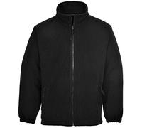Portwest Polaire Aran Homme, Couleur: Noir, Taille: S, F205BKRS