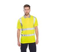 Portwest Polo Hi-Vis manches courtes, Couleur: Jaune, Taille: XXL, S477YERXXL
