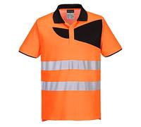 Portwest - Polo Manches Courtes Haute visibilité PW2 Taille:M