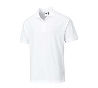 Portwest Polo Naples, Couleur: Blanc, Taille: XXL, B210WHRXXL