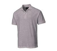 Portwest Polo Naples, Couleur: Gris Chiné, Taille: XXL, B210HGRXXL
