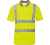 Portwest - Polo Vêtements de signalisation Homme/Femme Unisexe PC6254 (S) (Jaune)