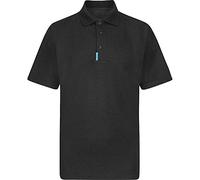 Portwest Polo WX3, Couleur: Noir, Taille: XXL, T720BKRXXL