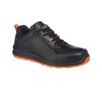 Portwest Portwest Compositelite Chaussures de sécurité perforées S1P Noir/orange Taille 40