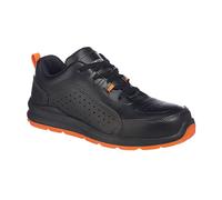 Portwest Portwest FC09 S1P Compositelite Chaussures de sécurité perforées Noir/orange Pointure 36