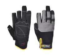 Portwest Powertool Pro - Gant haute Performance, Couleur: Noir, Taille: L, A740BKRL