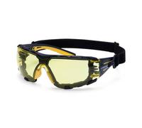 Portwest PS28 Lunettes de sécurité sangle Tech Look Lite KN Ambre