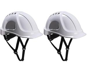 Portwest PS54 Endurance Casque de Sécurité Léger pour Construction Blanc (Lot de 2)